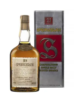 SPRINGBANK 21 ans Gold Wax Dumpy - visuel secondaire - SPRINGBANK