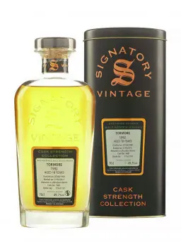 TORMORE 18 ans 1992 cask strength Signatory Vintage - visuel secondaire - Single malt écossais