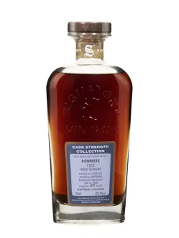 BOWMORE 36 ans 1972 Sherry Butt Cask 3890 Signatory Vintage - visuel secondaire - Rareté & Prestige