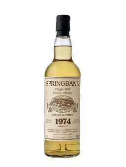 SPRINGBANK 29 ans 1974 Of - visuel secondaire - Single malt écossais