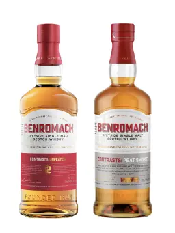 DUO BENROMACH CONTRASTS UNPEATED x PEAT SMOKE - visuel secondaire - BENROMACH