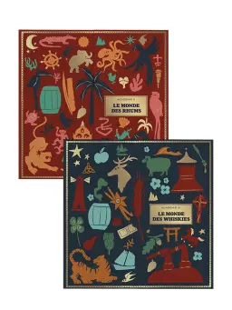 DUO AVENT CALENDARS WHISKIES & RUMS - secondary image - All Exclusive Rums