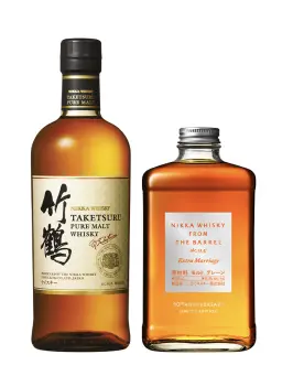 DUO NIKKA WHISKY TAKETSURU x FROM THE BARREL - visuel secondaire - Drinks international 2024