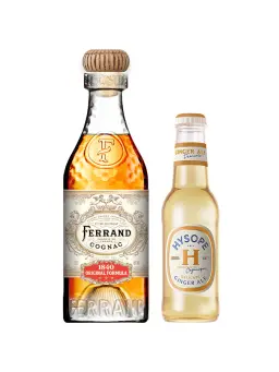 Pack Cocktail Cognac Ferrand x Hysope ginger ale - visuel secondaire - Cognac & Armagnac