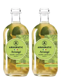 DUO ARHUMATIC MOJITO MENTHE, CITRON VERT - secondary image - Valentine's Day