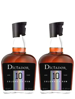 DUO DICTADOR 10 ANS - visuel secondaire - Rhum