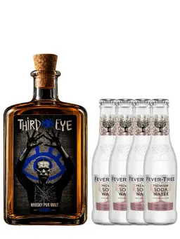 DUO THIRD EYE WHISKY 113 EBC x FEVER-TREE PREMIUM SODA WATER 200ML - secondary image - Single malt