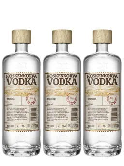 TRIO KOSKENKORVA VODKA - visuel secondaire - Tous les Spiritueux